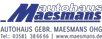 Logo Autohaus Gebr. Maesmans OHG